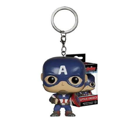 Marvel Funko Pop Keychains-captain america