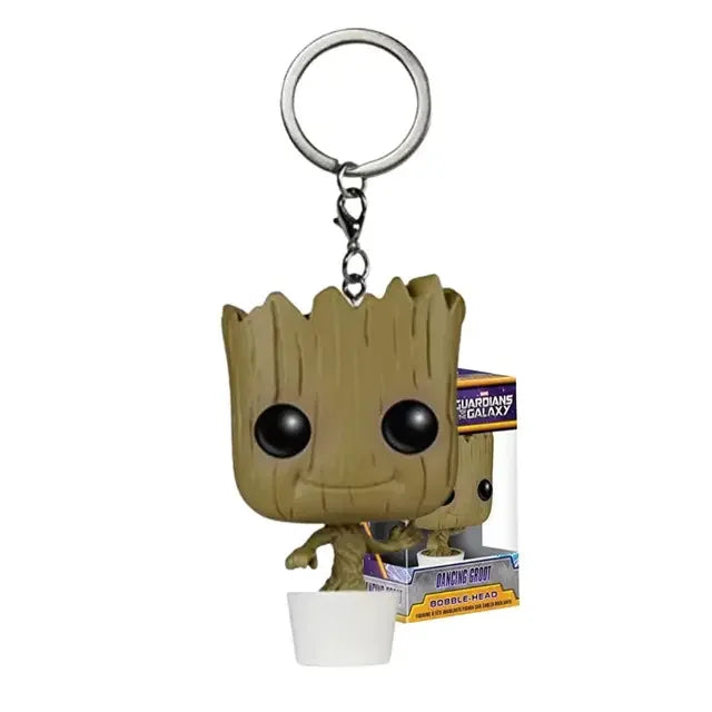 Marvel Funko Pop Keychains-groot