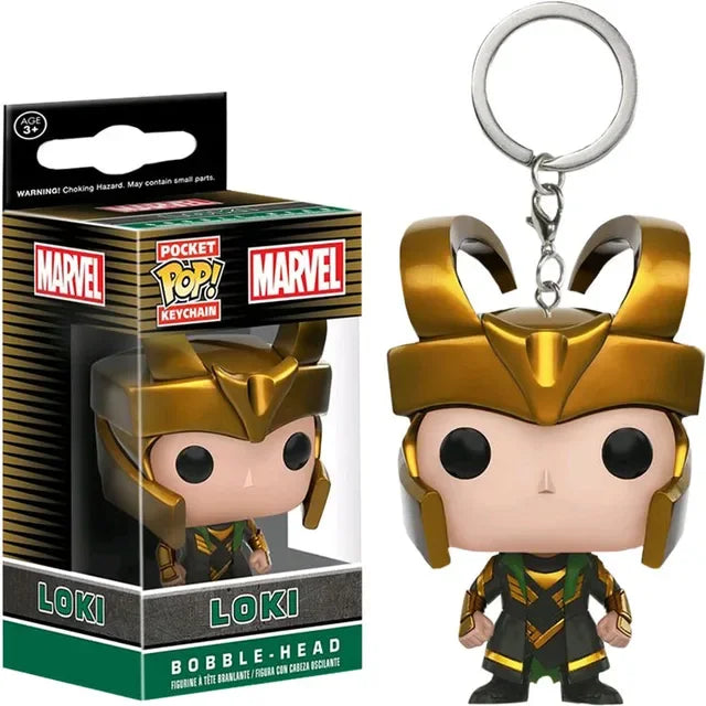 Marvel Funko Pop Keychains-loki