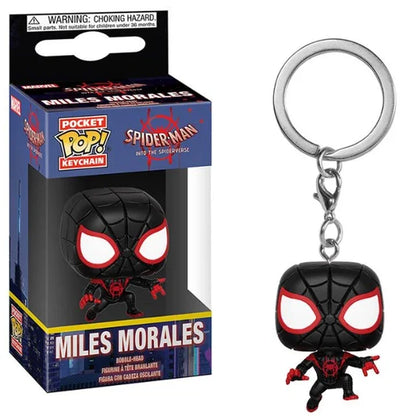 Marvel Funko Pop Keychains-miles morales