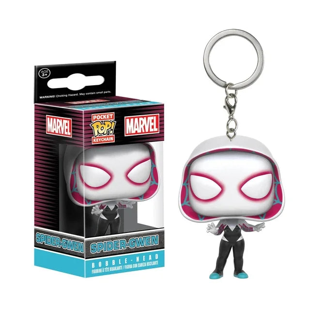 Marvel Funko Pop Keychains-spider gwen