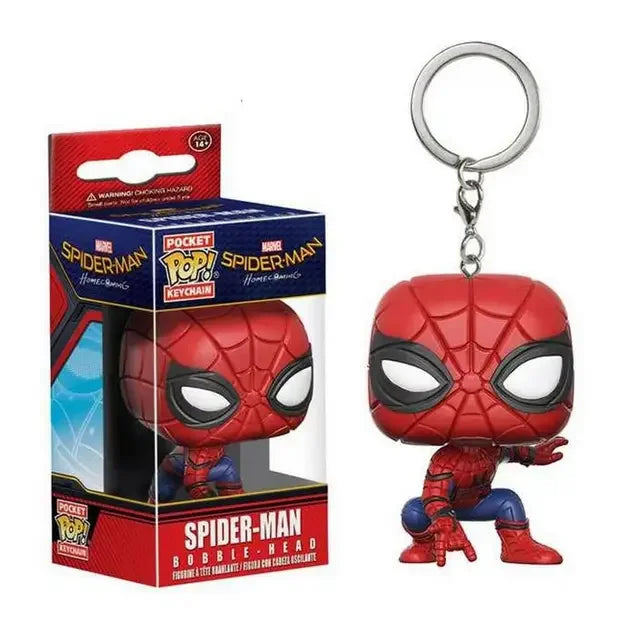 Marvel Funko Pop Keychains-spiderman-1