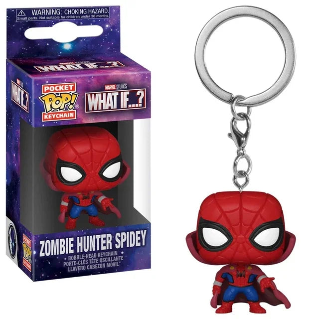 Marvel Funko Pop Keychains-spiderman-4