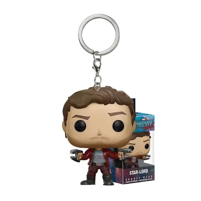 Marvel Funko Pop Keychains-star lord